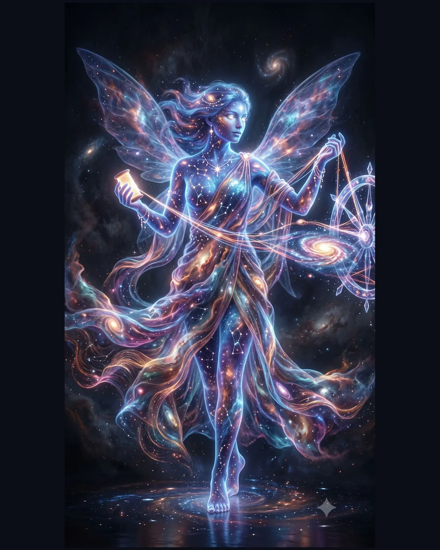 Nebula Fae Weaver — Characters 3D game asset for Unreal Engine 5 & Unity, unrigged