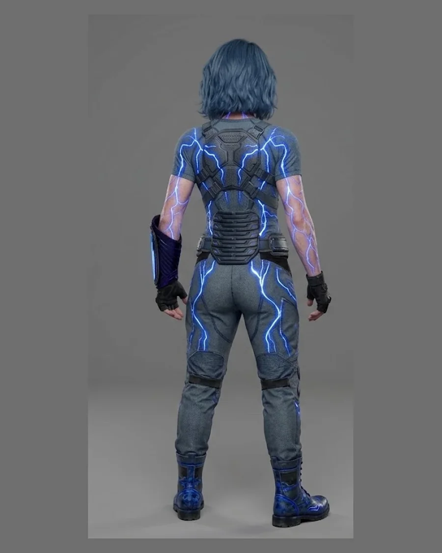 Voltage Enforcer Rearguard — Characters 3D game asset for Unreal Engine 5 & Unity, unrigged
