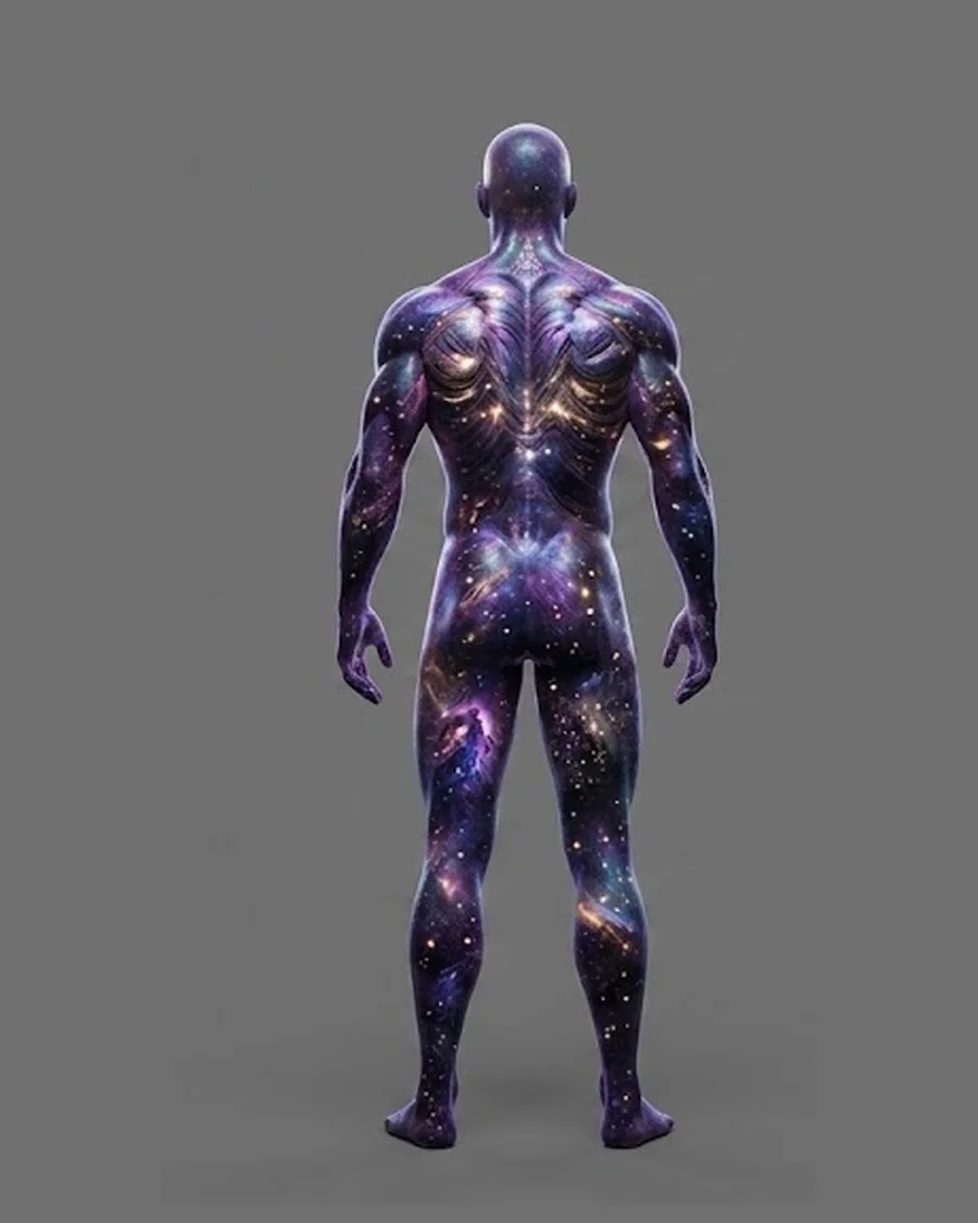 Cosmic Titan Silhouette — Characters 3D game asset for Unreal Engine 5 & Unity, unrigged
