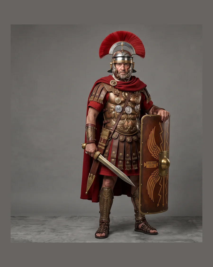 Roman Legion Centurion — Characters 3D game asset for Unreal Engine 5 & Unity, unrigged