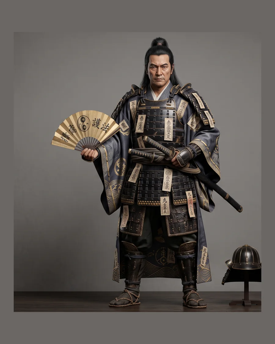 Samurai Daimyo Lord — Characters 3D game asset for Unreal Engine 5 & Unity, unrigged