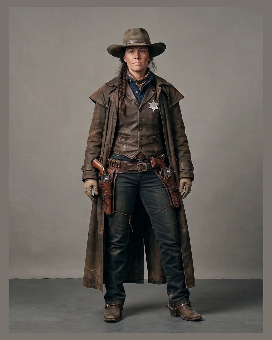 Frontier Sheriff — Characters 3D game asset for Unreal Engine 5 & Unity, unrigged