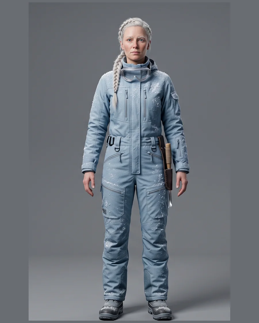 Arctic Expedition Suit — Characters 3D game asset for Unreal Engine 5 & Unity, unrigged