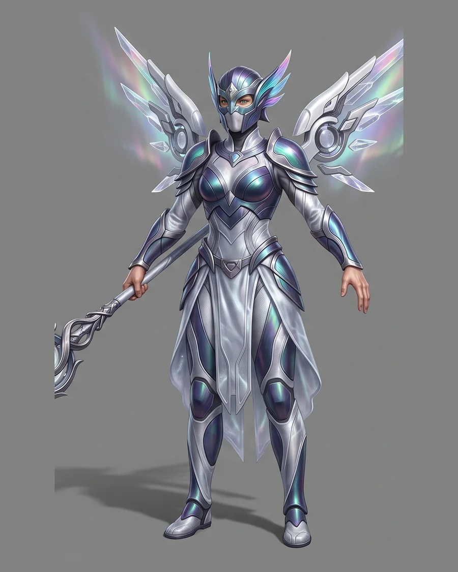 Celestial Guardian Angel — Characters 3D game asset for Unreal Engine 5 & Unity, unrigged