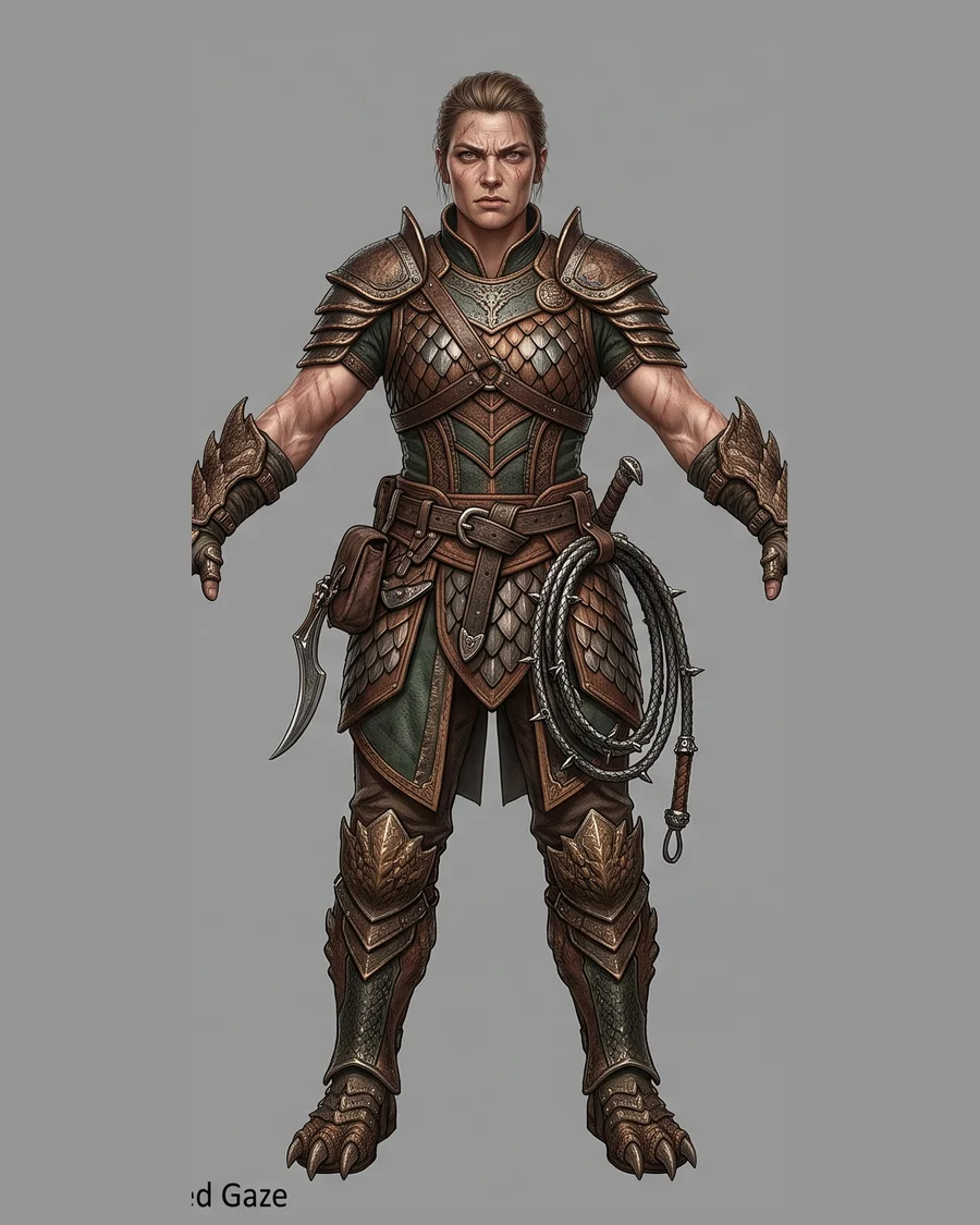 Dragon Tamer — Characters 3D game asset for Unreal Engine 5 & Unity, unrigged