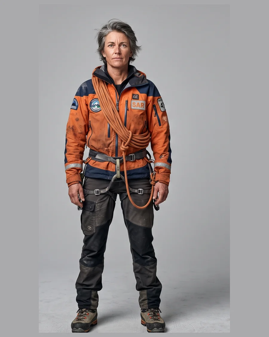Alpine Rescue Climber — Characters 3D game asset for Unreal Engine 5 & Unity, unrigged