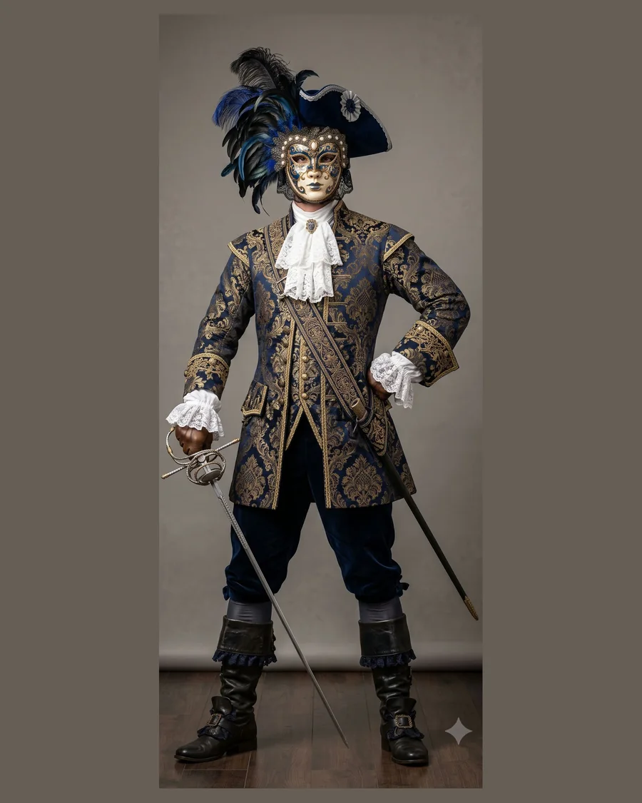 Masquerade Duelist — Characters 3D game asset for Unreal Engine 5 & Unity, unrigged