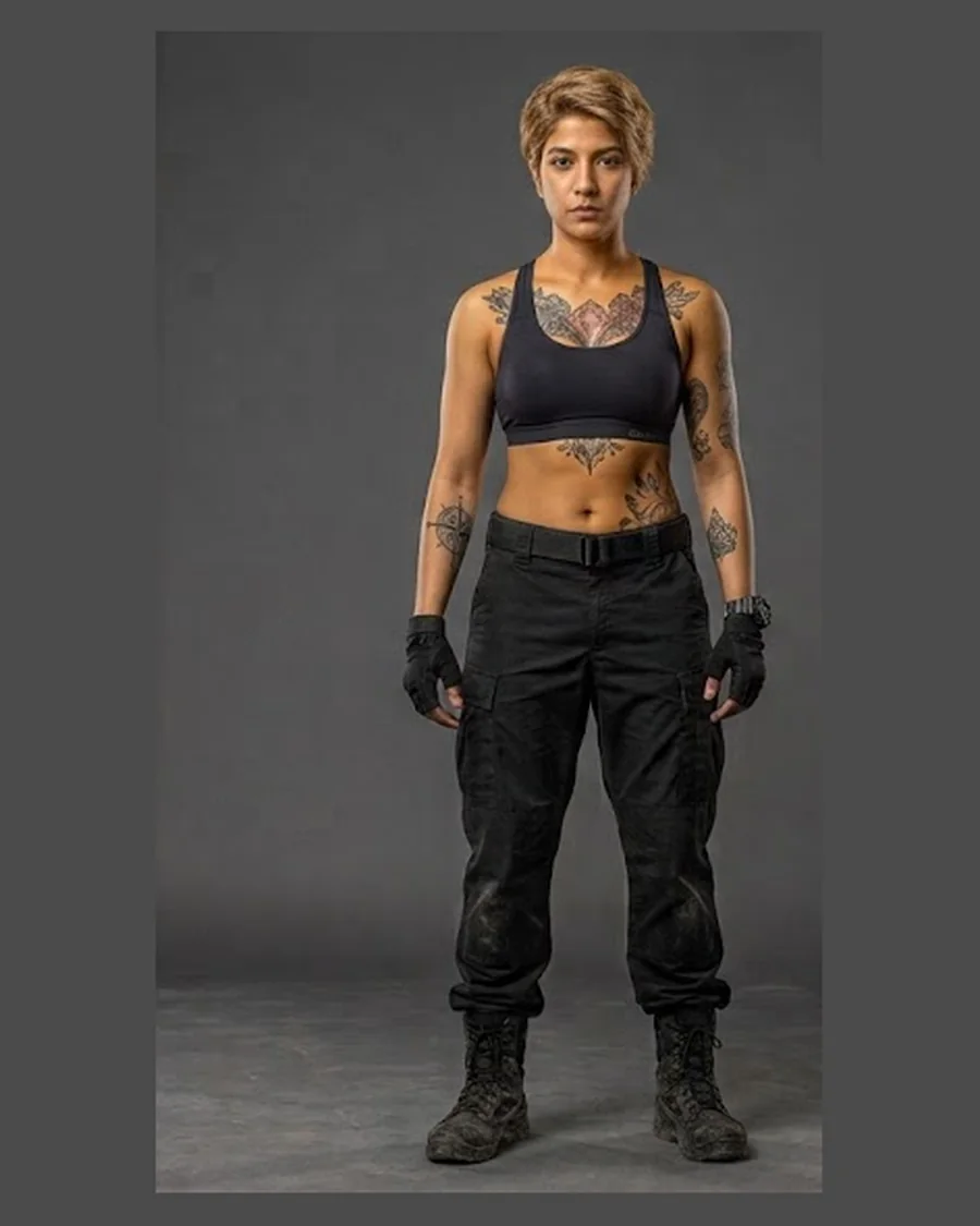 Tattooed Urban Fighter — Characters 3D game asset for Unreal Engine 5 & Unity, unrigged