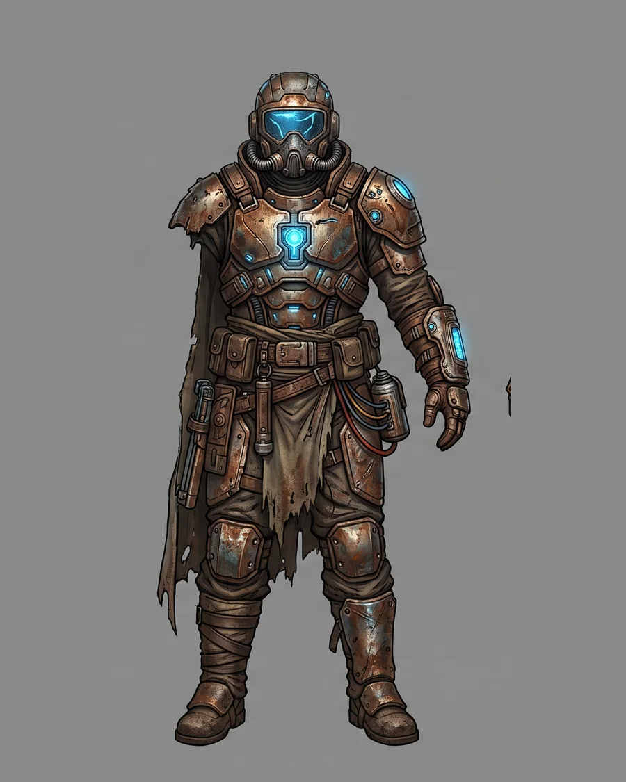 Wasteland Raider Squad — Characters 3D game asset for Unreal Engine 5 & Unity, unrigged