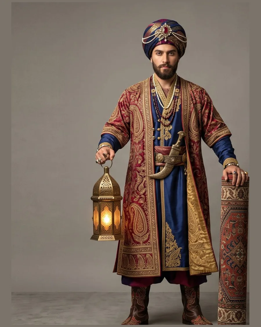 Ottoman Vizier — Characters 3D game asset for Unreal Engine 5 & Unity, unrigged