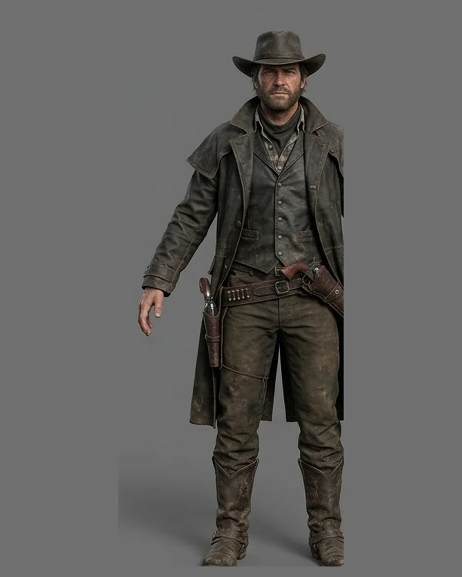 Dusty Gunslinger — Characters 3D game asset for Unreal Engine 5 & Unity, unrigged