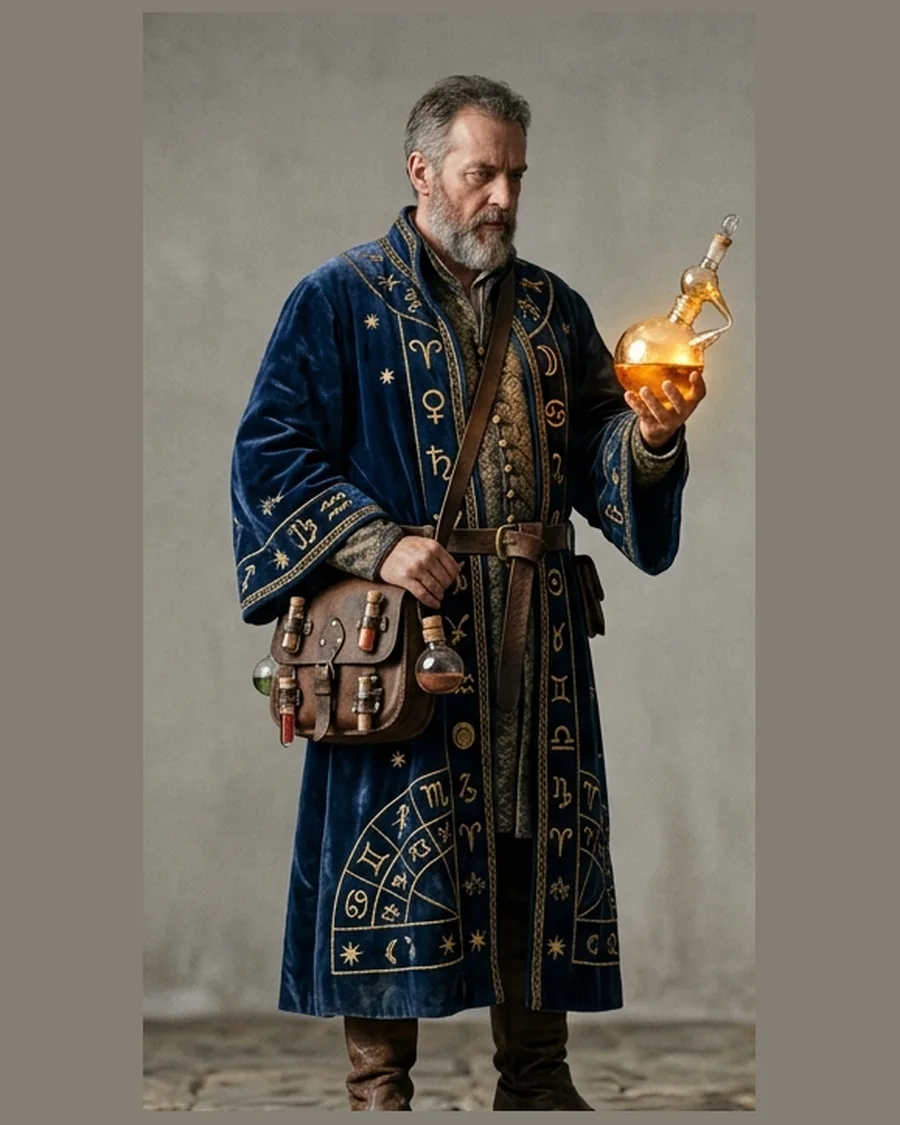 Astrologer Alchemist — Characters 3D game asset for Unreal Engine 5 & Unity, unrigged