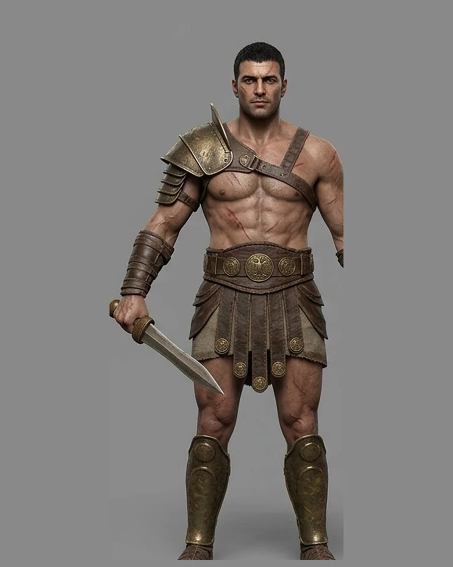 Arena Gladiator — Characters 3D game asset for Unreal Engine 5 & Unity, unrigged