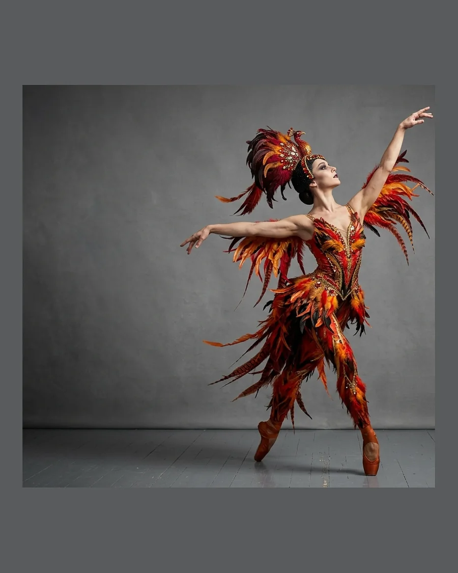Phoenix Ballerina — Characters 3D game asset for Unreal Engine 5 & Unity, unrigged